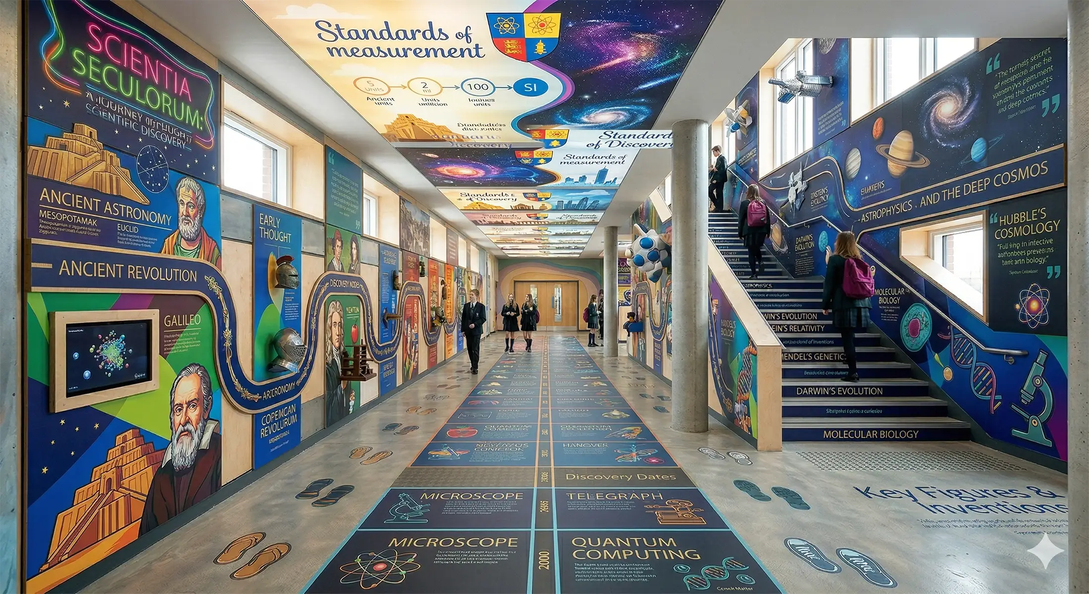 science timeline wall art science timeline wall art